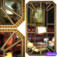 Mirror 1 3D Model Vray
