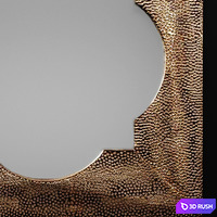 Howard Elliott Raymus Hammered, metal, copper, stylish, industrial style 3D Model Vray
