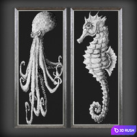 Kartiny130 3D Model Vray