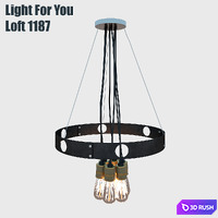 Chandelier Light For You LOFT 1187 3D Model Vray