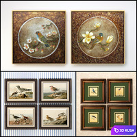The picture in the frame. Collection 96 3D Model Vray