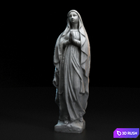 Holy Mary 3D Model Vray