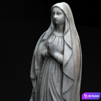 Holy Mary 3D Model Vray