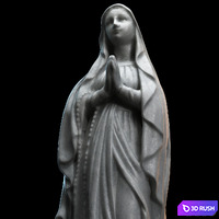 Holy Mary 3D Model Vray