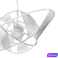 Chandelier Jean Louis Deniot Helios Designed 3D Model Corona