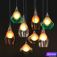 Vonk lamp 3D Model Corona