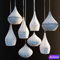 Vonk lamp 3D Model Corona