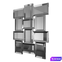 Mirror Eichholtz Archer 3D Model Vray