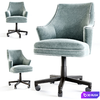 Century Century Chair Wing Style 3D Model Corona