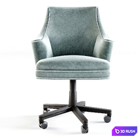 Century Century Chair Wing Style 3D Model Corona