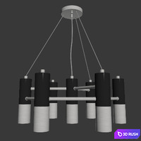 Chandelier Favorite 1600-7P Ultra - Favorite 3D Model Vray, Corona