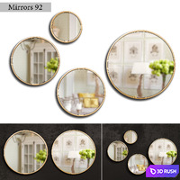 Mirror 92 3D Model Vray
