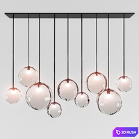 Pendant light PUPPET SP L 3D Model Vray