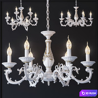 Chandelier Aurora 3D Model