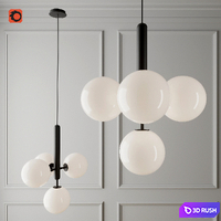 Nuura miira 4 opal 3D Model Corona