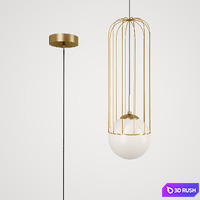 Hanging lamp Maytoni Telford 3D Model Vray