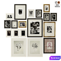 Classic paintings 3D Model Vray, Corona