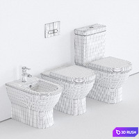 Duravit Darling New WC 3D Model Corona