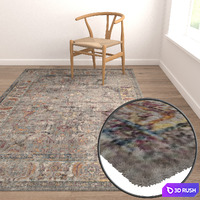 Carpets Set 87 3D Model Vray, Corona