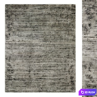 Fontana Hand-Knotted Rug RH 3D Model Vray
