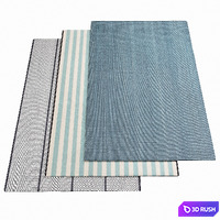 Three carpets FABULA LIVING - 09 3D Model Vray