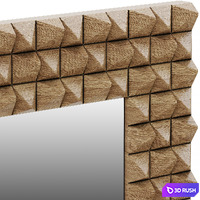 Dantone Home Gobi Mirror 3D Model Vray