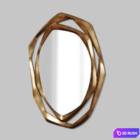 John-Richard Collection_Havant Mirror 3D Model Corona