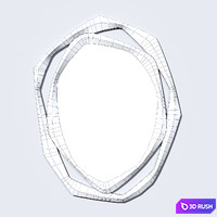 John-Richard Collection_Havant Mirror 3D Model Corona