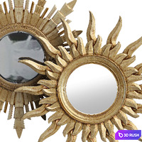 Eichholtz MIRROR BAHIA and MIRROR SULTAN 3D Model Vray