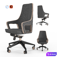 BT Magnate Chair 3D Model Vray, Corona