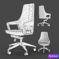 BT Magnate Chair 3D Model Vray, Corona