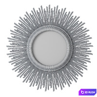 Ironies Aura Mirror Style no. 214 3D Model Vray