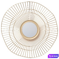 Mirror La Redoute SPYK 3D Model Vray, Corona