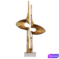 Abstract Sculptures 01 3D Model Vray, Corona