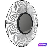 Wire Sun Mirror, Spyk LA REDOUTE INTERIEURS 3D Model Corona