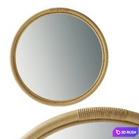 HINDOS Ikea mirror 3D Model Corona