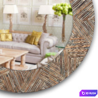Mirror 172 3D Model Vray, Corona