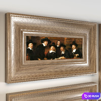 Rembrandt harmenszoon van rijn 3D Model Vray, Corona