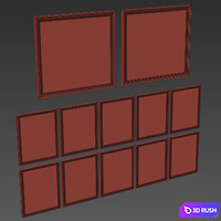 Paintings 670 3D Model Vray, Corona