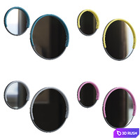 Mirror dento 3D Model Corona