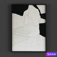 Paintings821 3D Model Vray