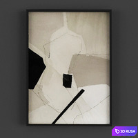 Paintings821 3D Model Vray