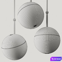 Aromas del Campo Dora Pendant Lamp 3D Model Vray, Corona