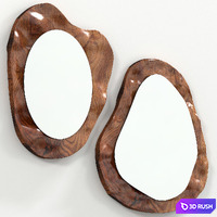 Slab mirrors 3D Model Vray, Corona