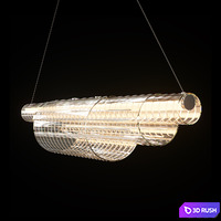 Roll &amp; Hill Coax Pendant 3D Model Corona