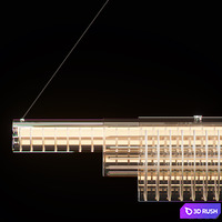 Roll &amp; Hill Coax Pendant 3D Model Corona