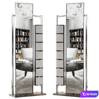 Continuum Natevo floor mirror 3D Model Vray