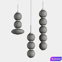 Lampatron Norill pendant lamp 3D Model Corona