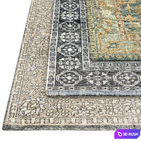 Cappadocia Rug 3D Model Vray, Corona