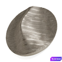 Waves variation  Round wall panel 3D Model Vray, Corona